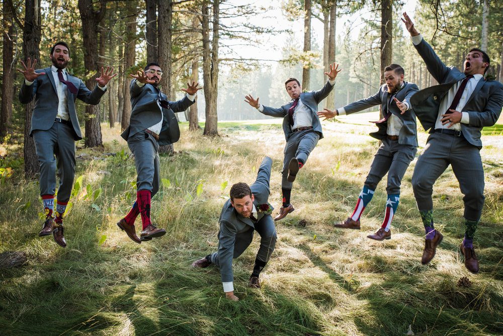 groomsmen-bridal-party-fun-photography-tahoe-donner